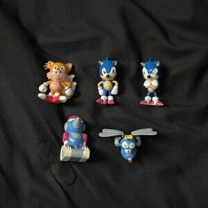 Sonic The Hedgehog Sonic and Knuckles Figure Lot